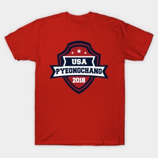 USA Pyeongchang 2018 T-Shirt